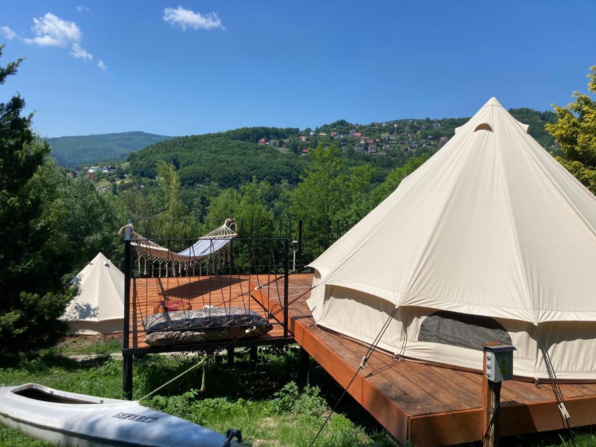 Glampspace - Szlak Beskidzki Hotel Miedzybrodzie Bialskie Bagian luar foto