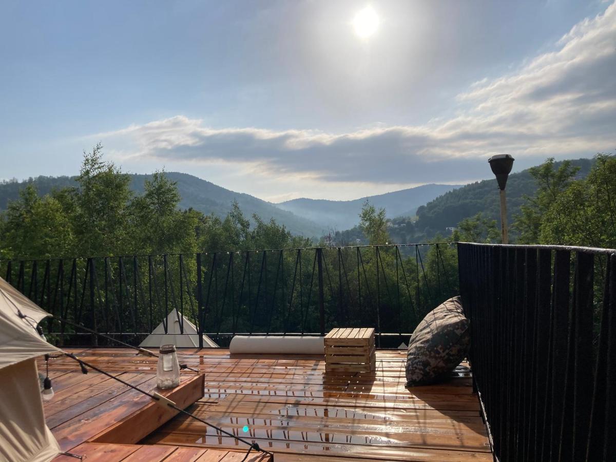 Glampspace - Szlak Beskidzki Hotel Miedzybrodzie Bialskie Bagian luar foto