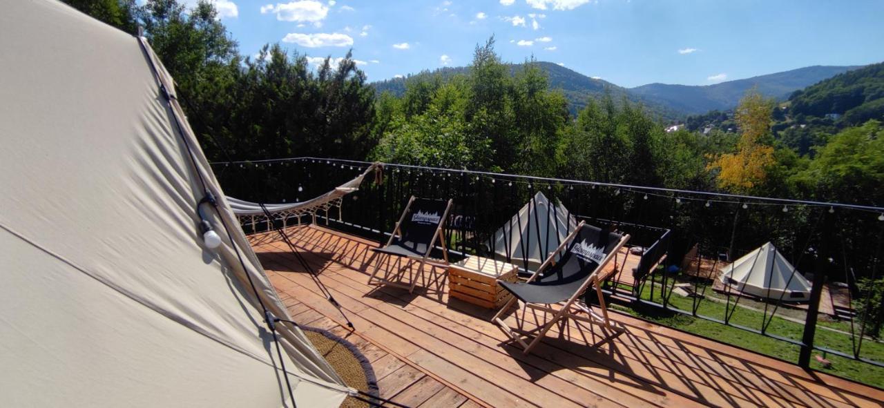 Glampspace - Szlak Beskidzki Hotel Miedzybrodzie Bialskie Bagian luar foto