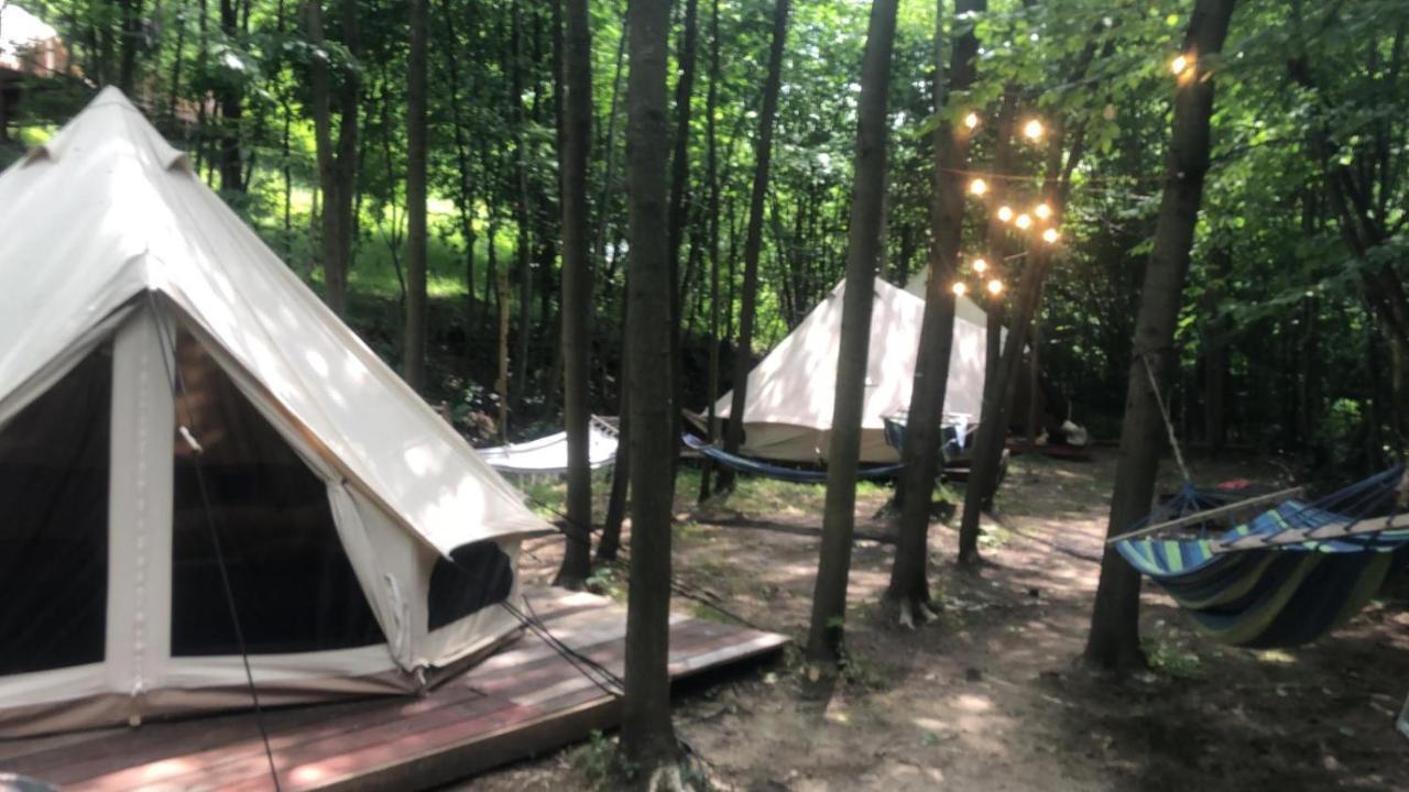Glampspace - Szlak Beskidzki Hotel Miedzybrodzie Bialskie Bagian luar foto