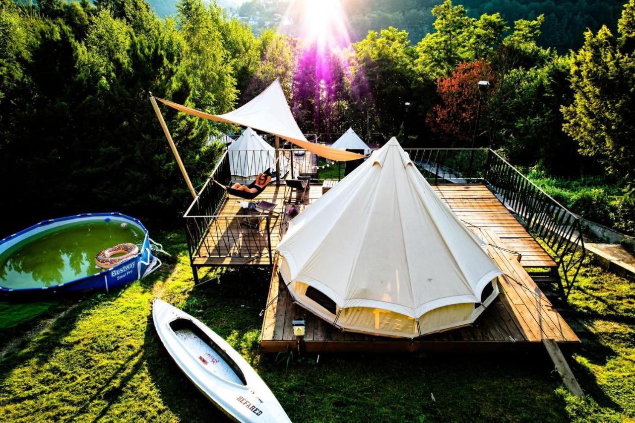 Glampspace - Szlak Beskidzki Hotel Miedzybrodzie Bialskie Bagian luar foto