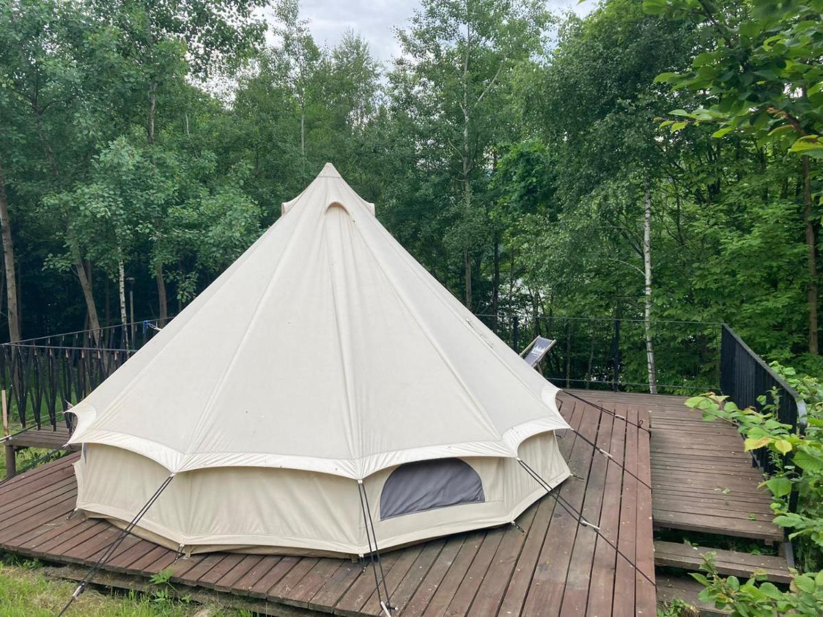 Glampspace - Szlak Beskidzki Hotel Miedzybrodzie Bialskie Bagian luar foto