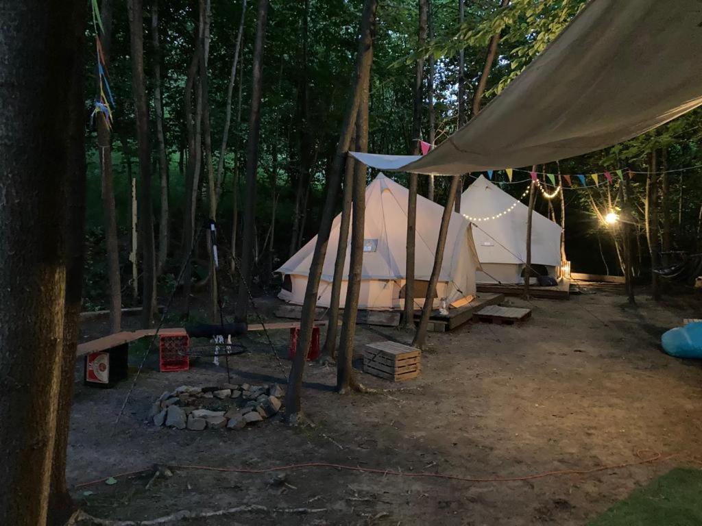 Glampspace - Szlak Beskidzki Hotel Miedzybrodzie Bialskie Bagian luar foto